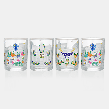 Mignon Faget House FLoats Glasses