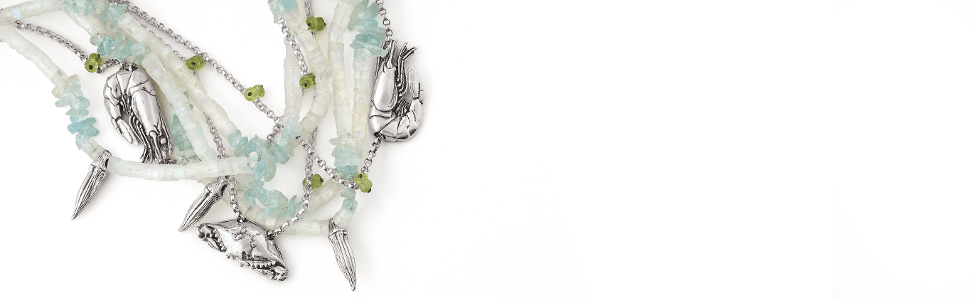 Mignon Faget Louisiana jewelry Gumbo Necklace