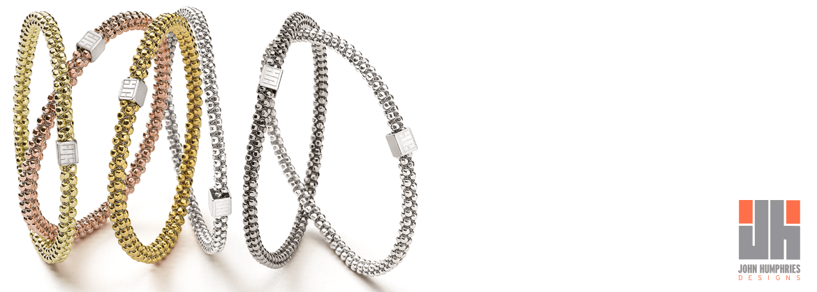 John Humphries Designs handcrafted Halo bangles