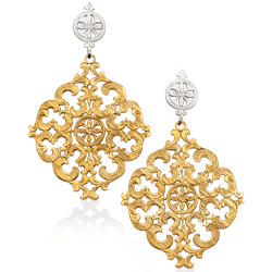 Mignon Faget Renaissance Dangles in Bronze