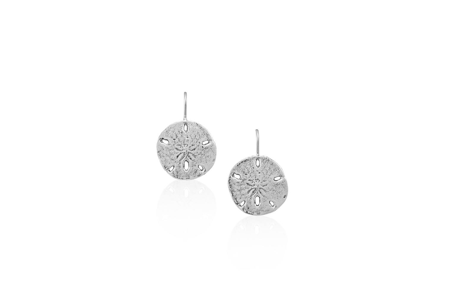 Sand Dollar Dangle Earrings
