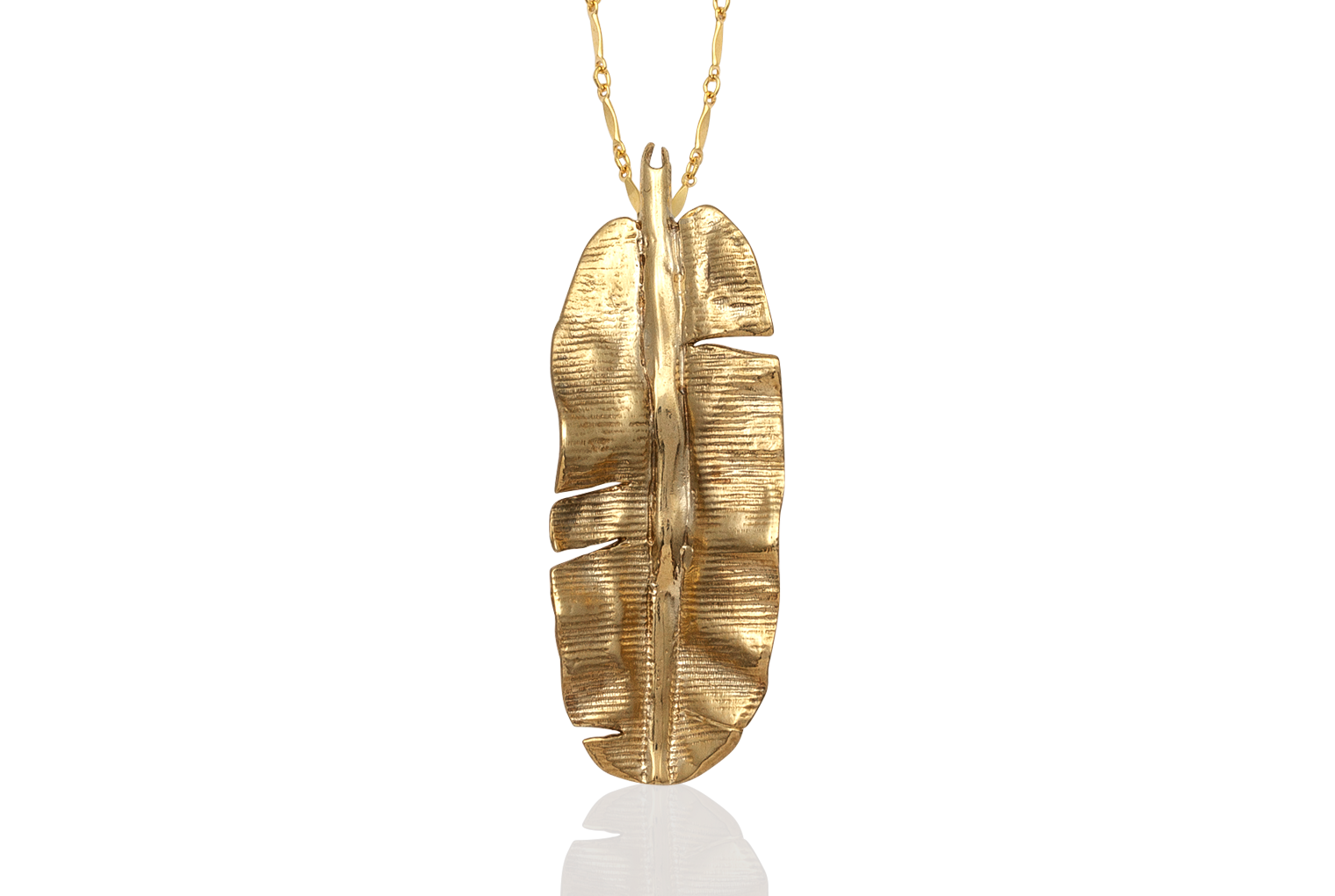 Banana Leaf Pendant
