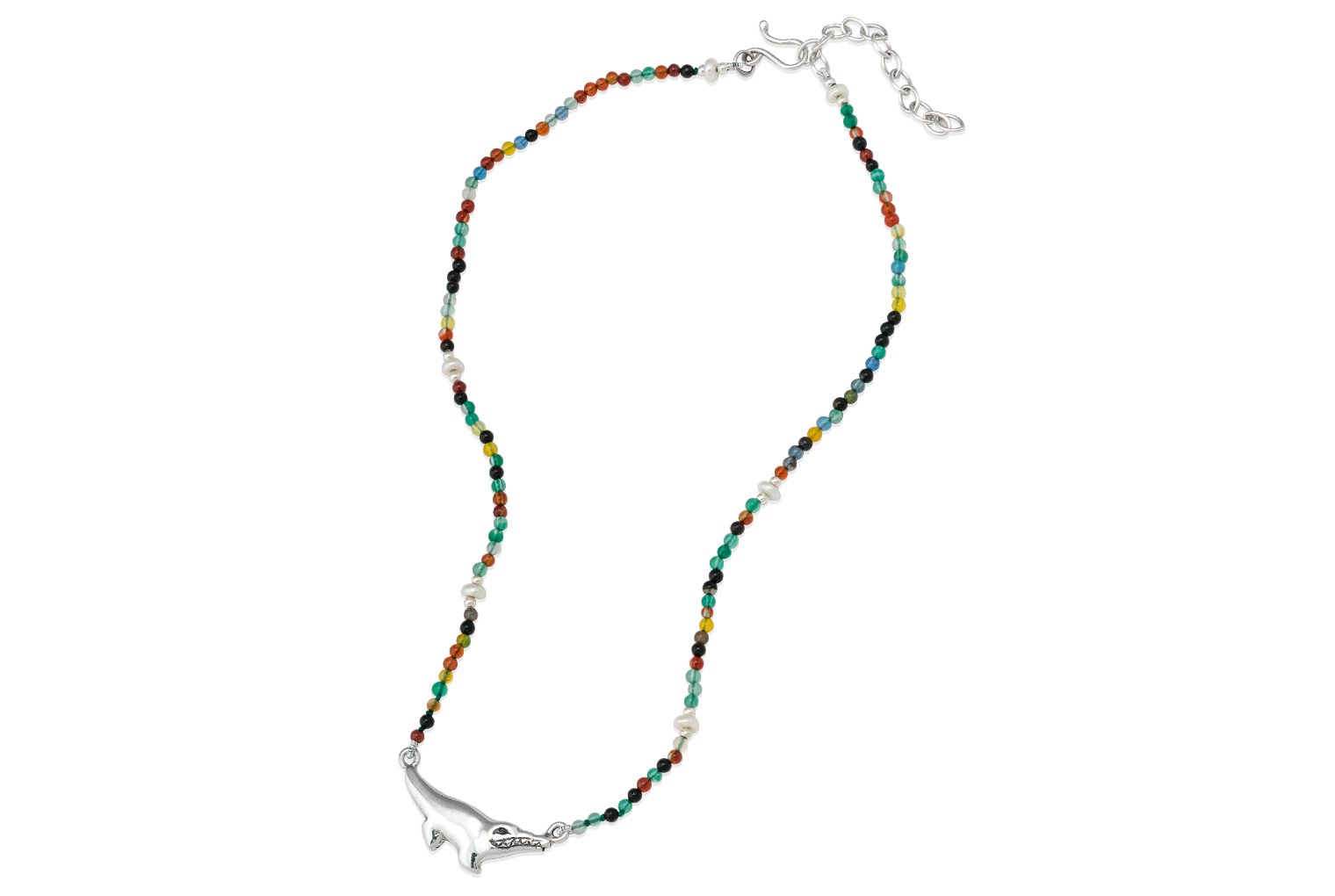 Petit Alligator Necklace