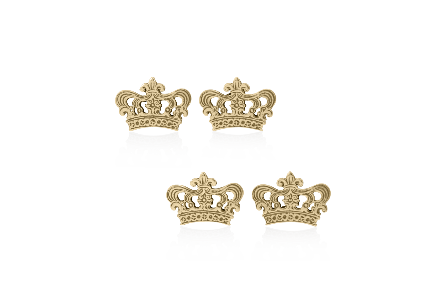 Crown Tux Studs