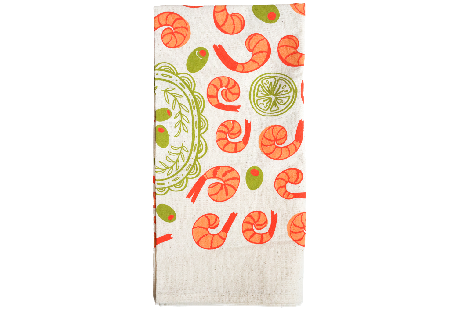 Shrimp Cocktail Tea Towel