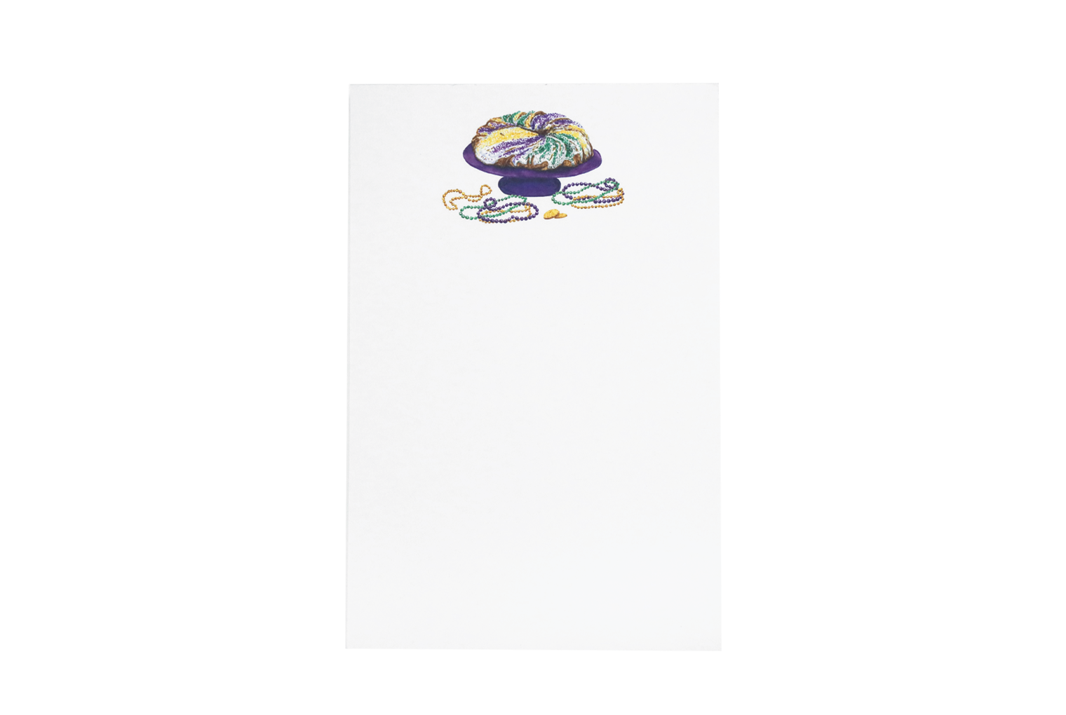 Taylor Paladino King Cake Notepad