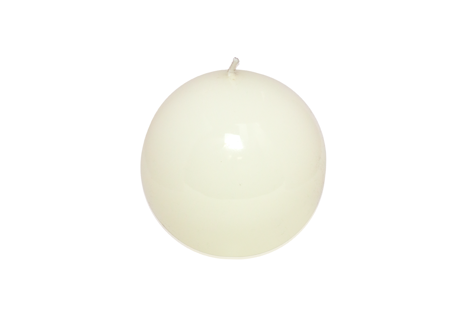 Meloria Sphere Candle in Cream - Small