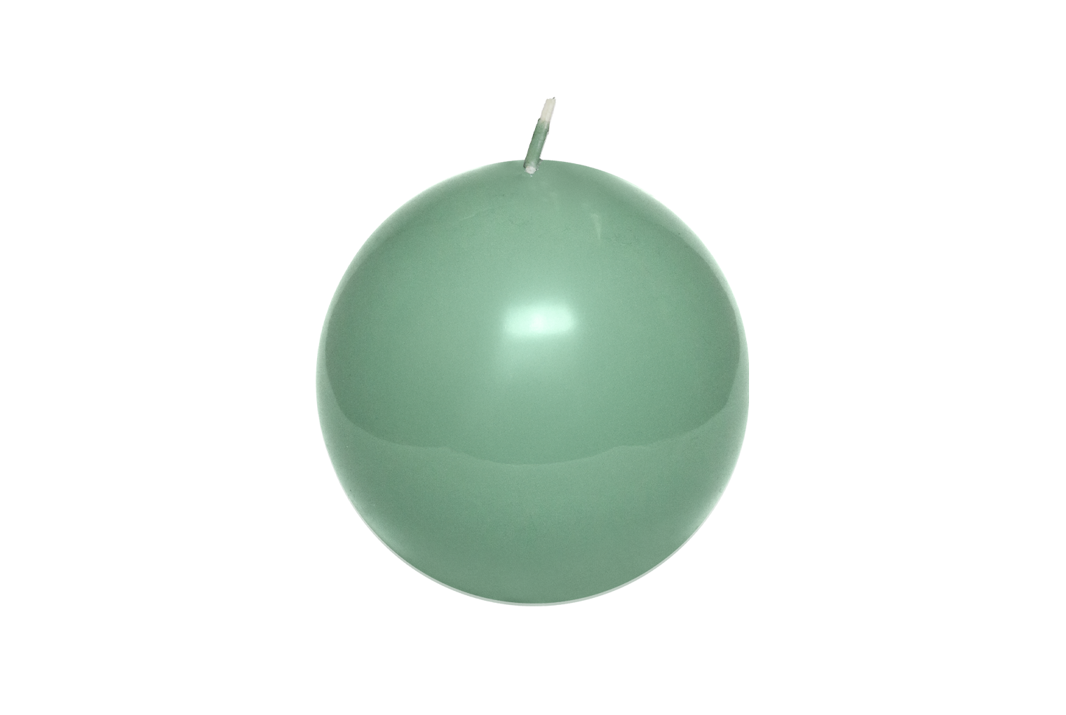 Meloria Sphere Candle in Jade - Small