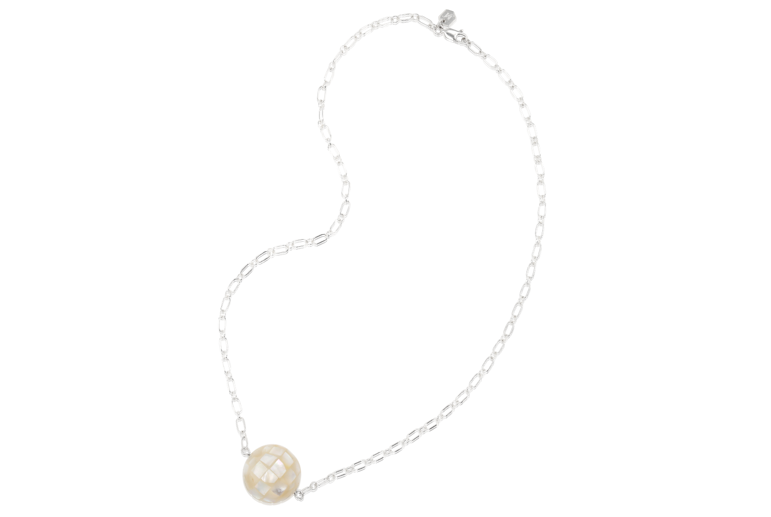 Limited Edition Mosaic Mother of Pearl Bauble Necklace