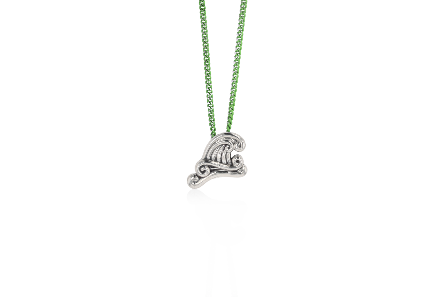 Tulane Wave Pendant