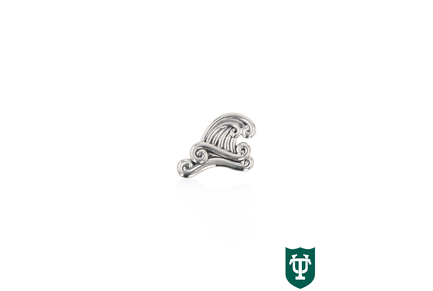 Tulane Wave Pin