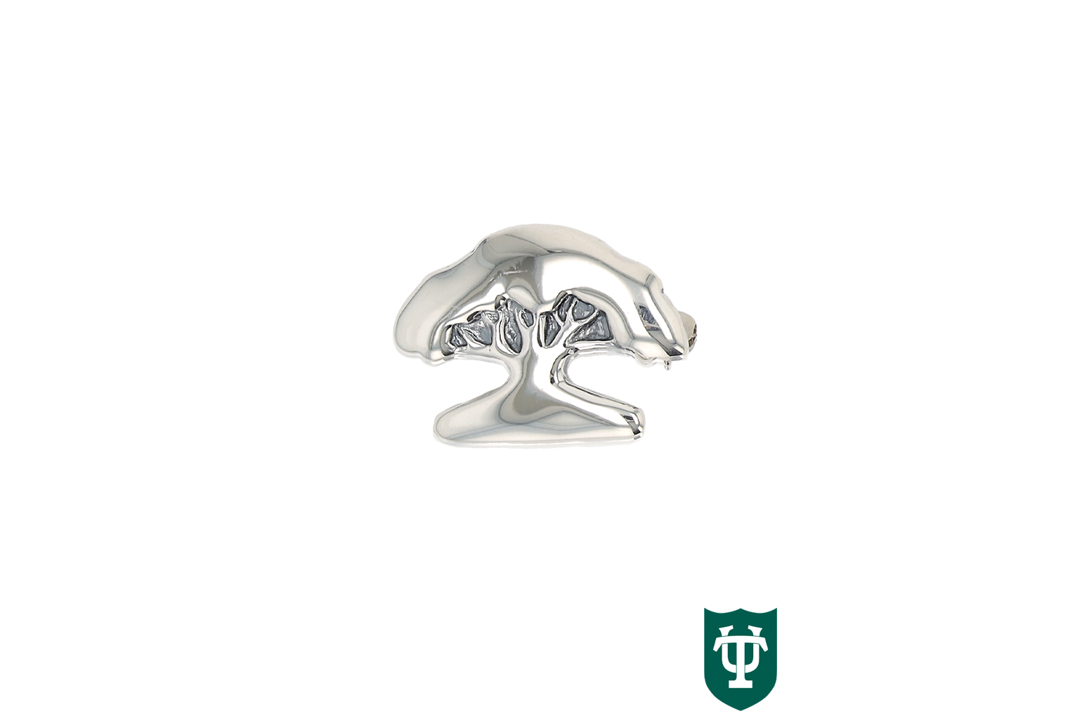 Newcomb Oak Tree Pin Pendant