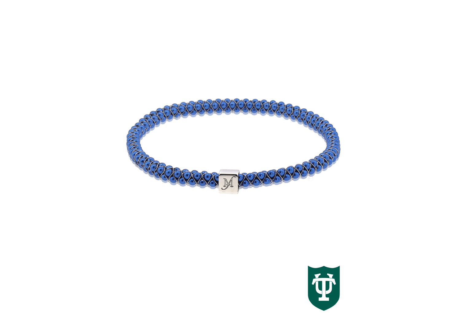 Halo Bangle Tulane Blue