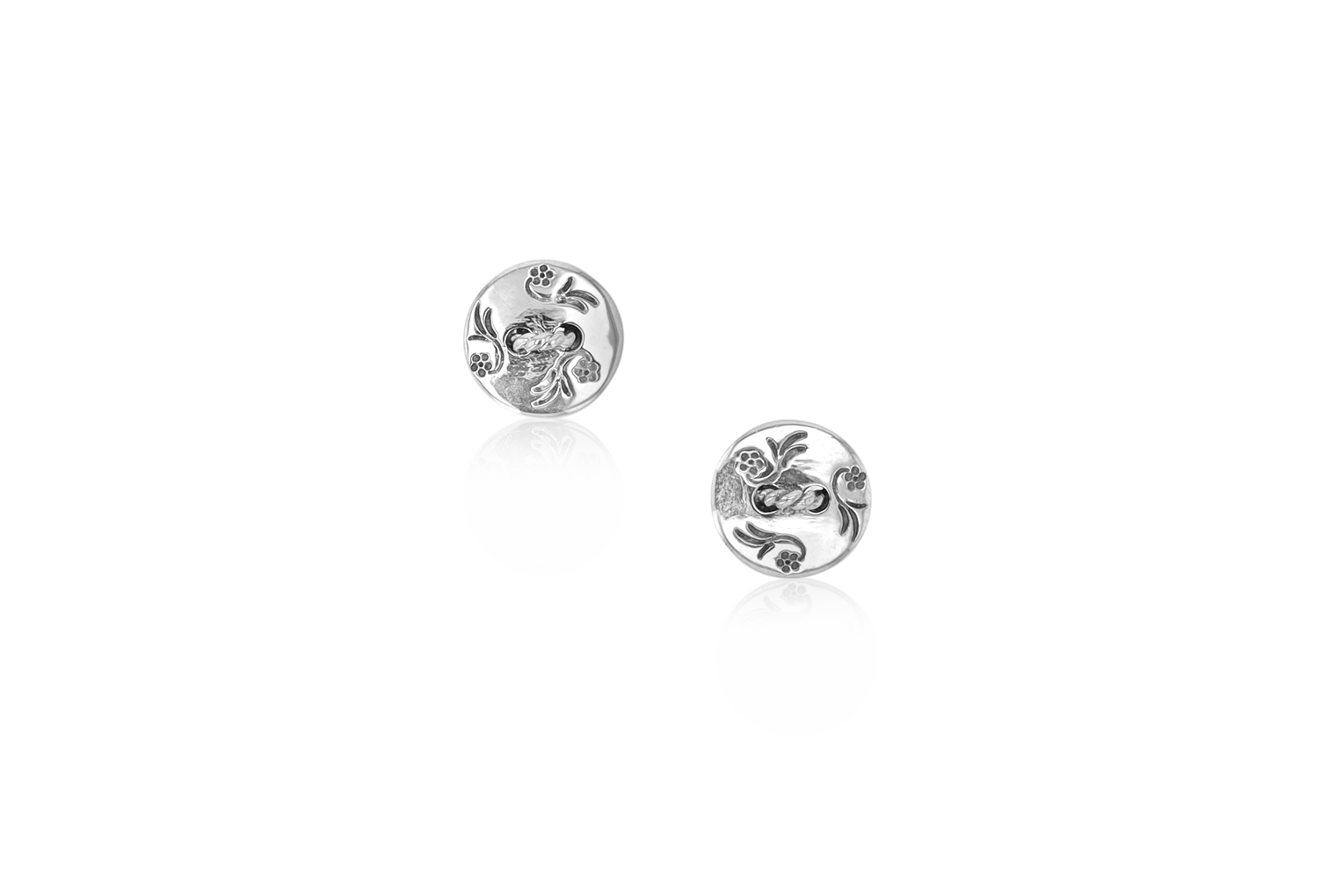 Button Earstuds