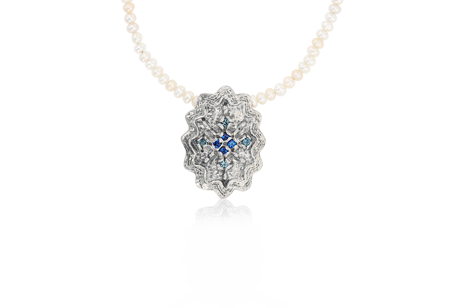 Embroidered Pendant