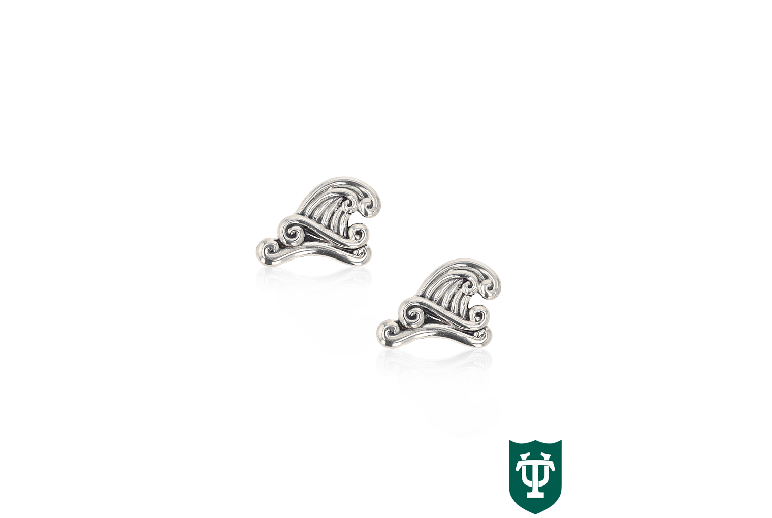 Tulane Wave Cufflinks
