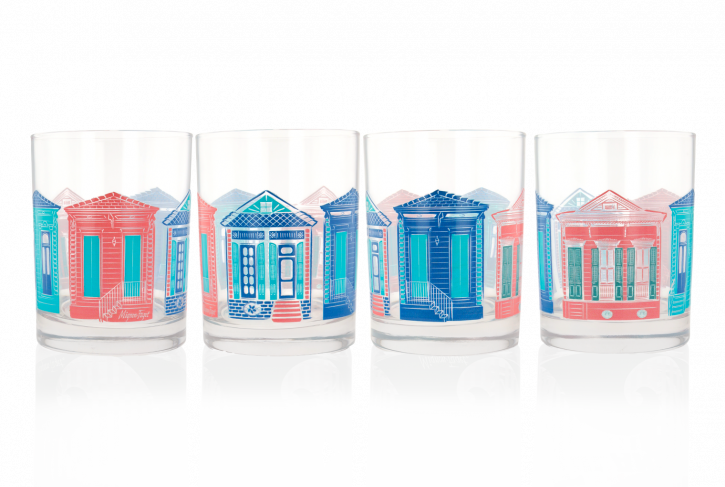 Mignon Faget French Quarter House Glasses - Thumbnail 2