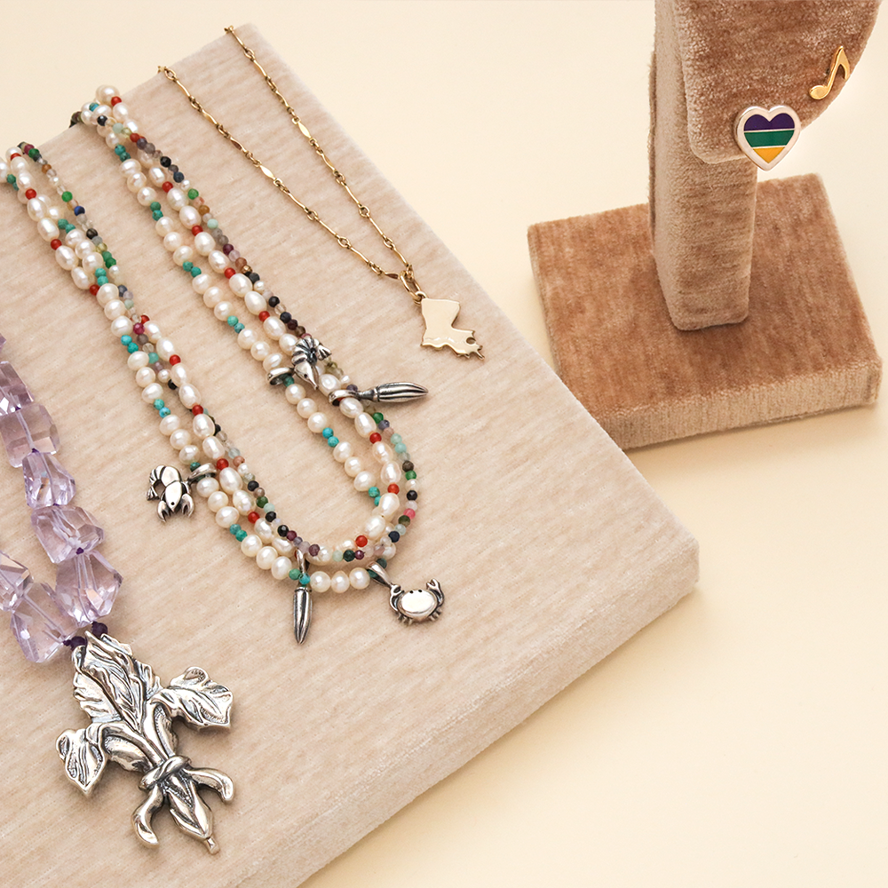 The Louisiana jewelry collection from Mignon Faget