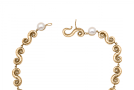 view04 thumbnail image for Spiral Shell Pearl Collar