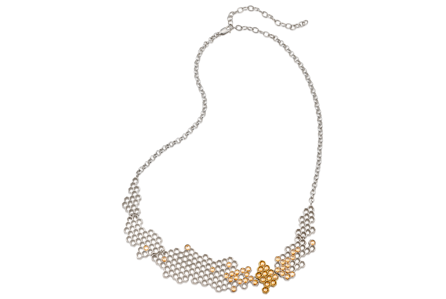 Honeycomb Beehive Necklace | Mignon Faget