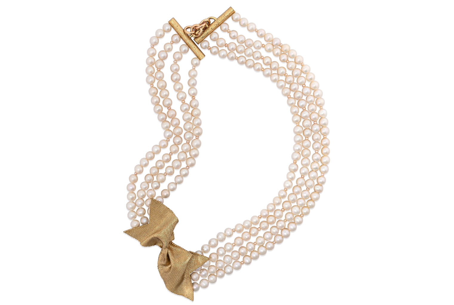 Twist Bow Necklace