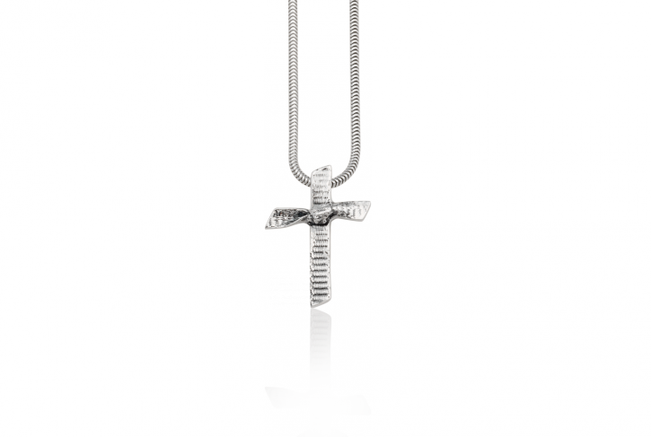 Bow Cross Pendant