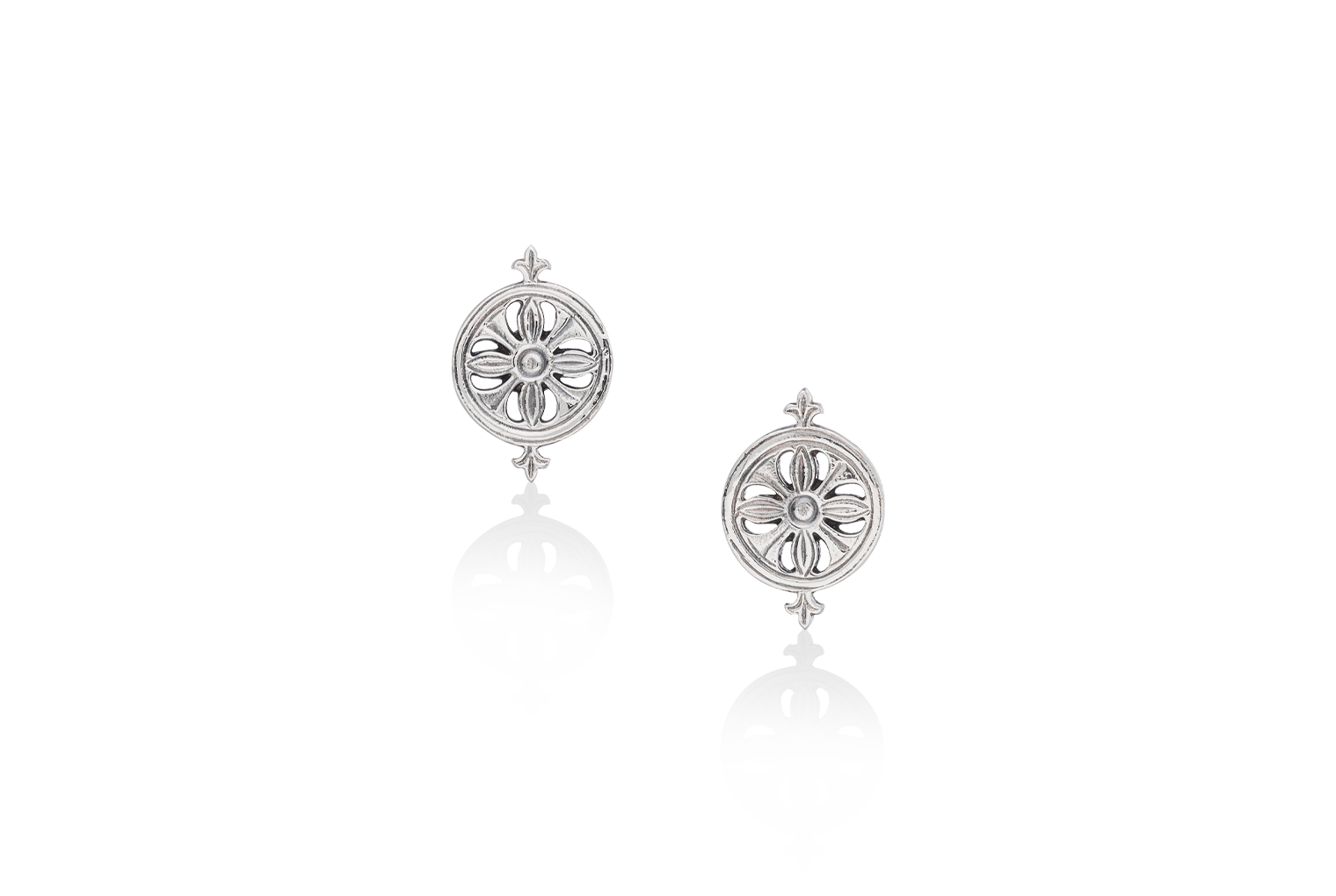 Rosette Studs | Filigree Stud Earrings | Mignon Faget