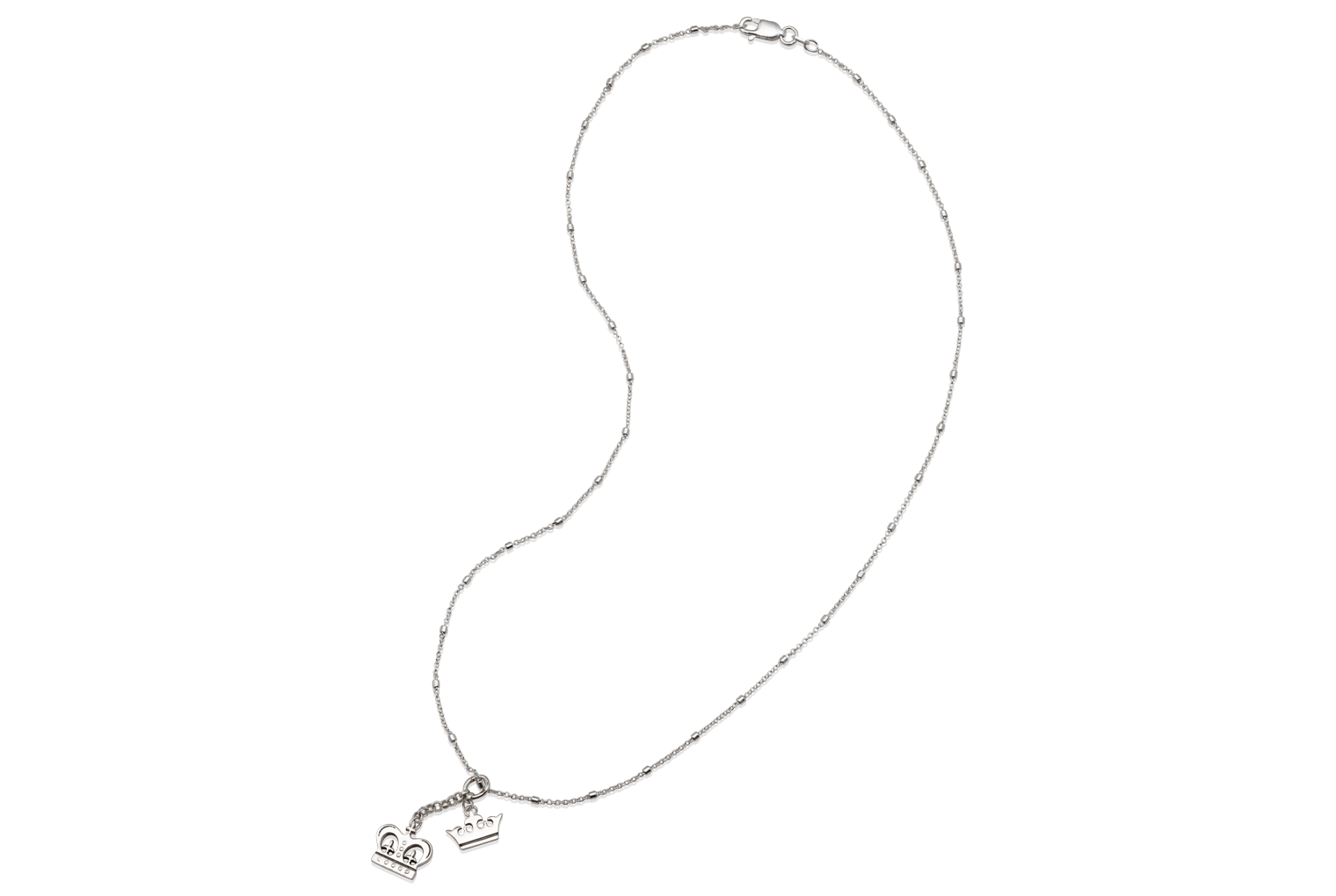 King and Queen Crown Necklace