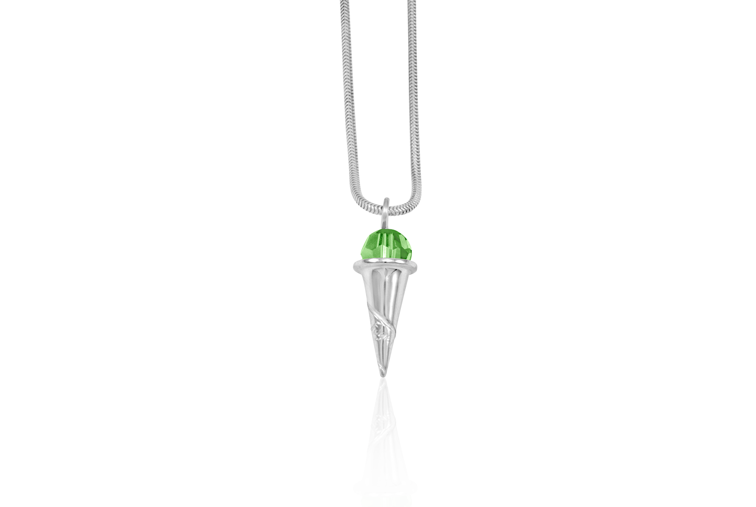 Spearmint Sno Ball Pendant