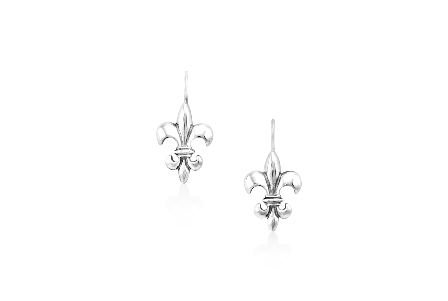 Fleur de Lis Dangle Earrings