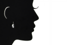 view02 thumbnail image for Red Bean Dangle Earrings