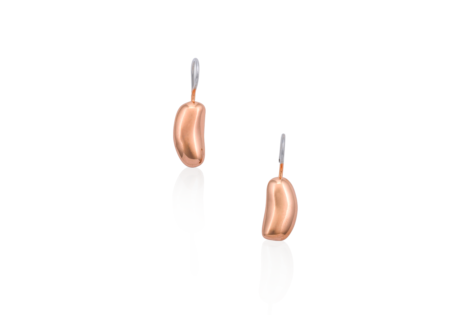 Red Bean Dangle Earrings
