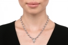  thumbnail image for Fleur de Lis Pearl Moonstone Necklace