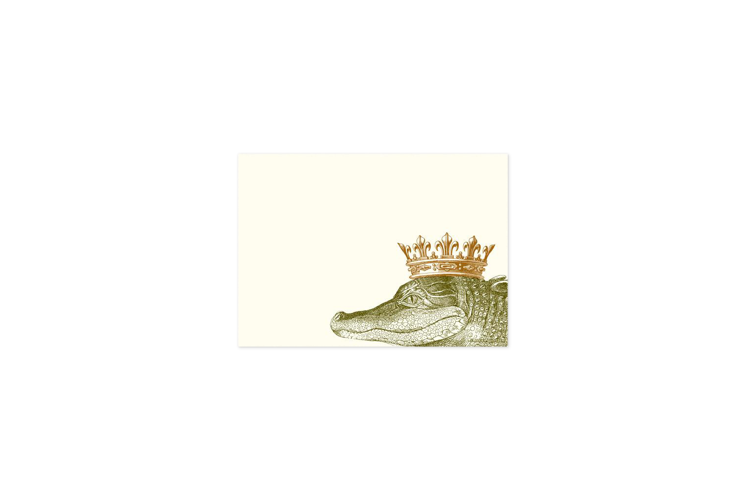 Alexa Pulitzer King Gator Note Cards