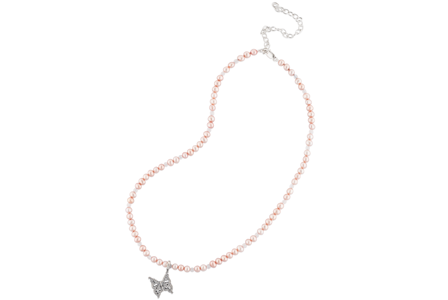 Renaissance Petit Butterfly Freshwater Pearl Necklace