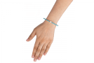 view03 thumbnail image for Halo Bangle Sleeping Beauty Turquoise