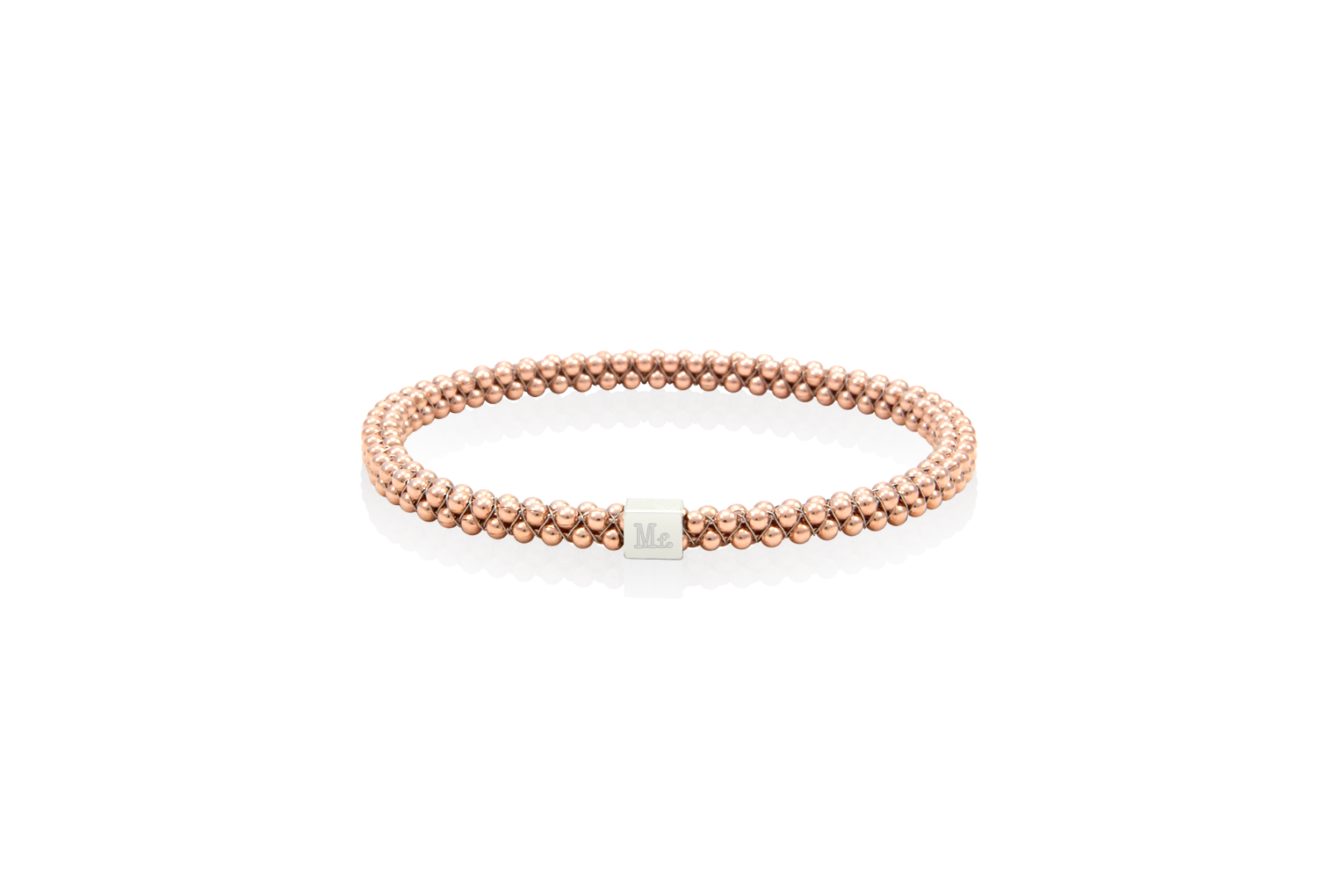 Halo Bangle Rose Gold