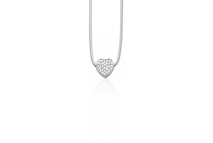 Sweethearts Pave Diamond Pendant