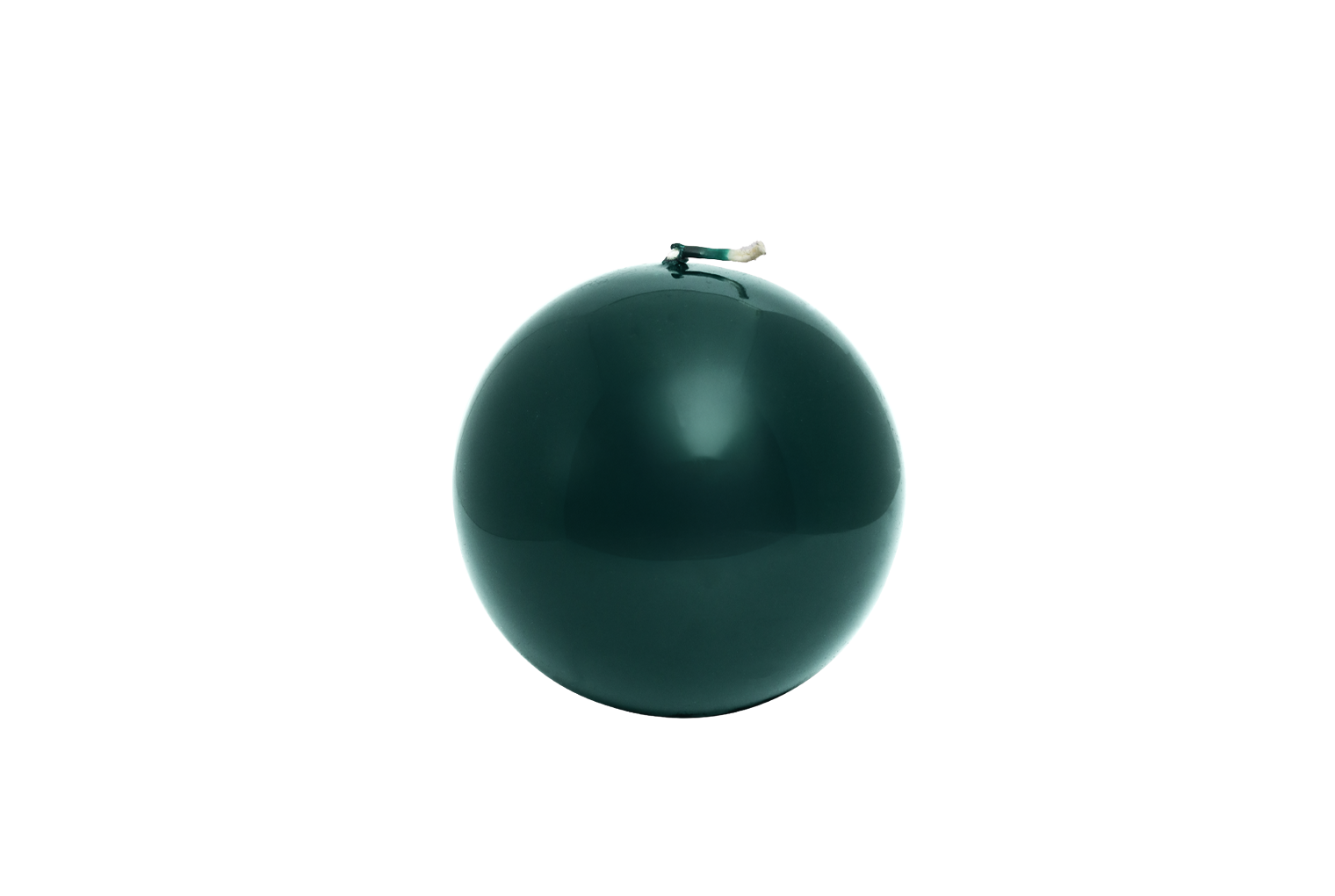 Meloria Ball Candle in English Green - Small