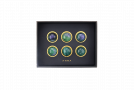 main thumbnail image for Anna New York Vida Wine Gems - Fluorite - Set of 6