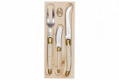 main thumbnail image for Jean Dubost Laguiole 3-Piece Cheese Set with Ivory Handles