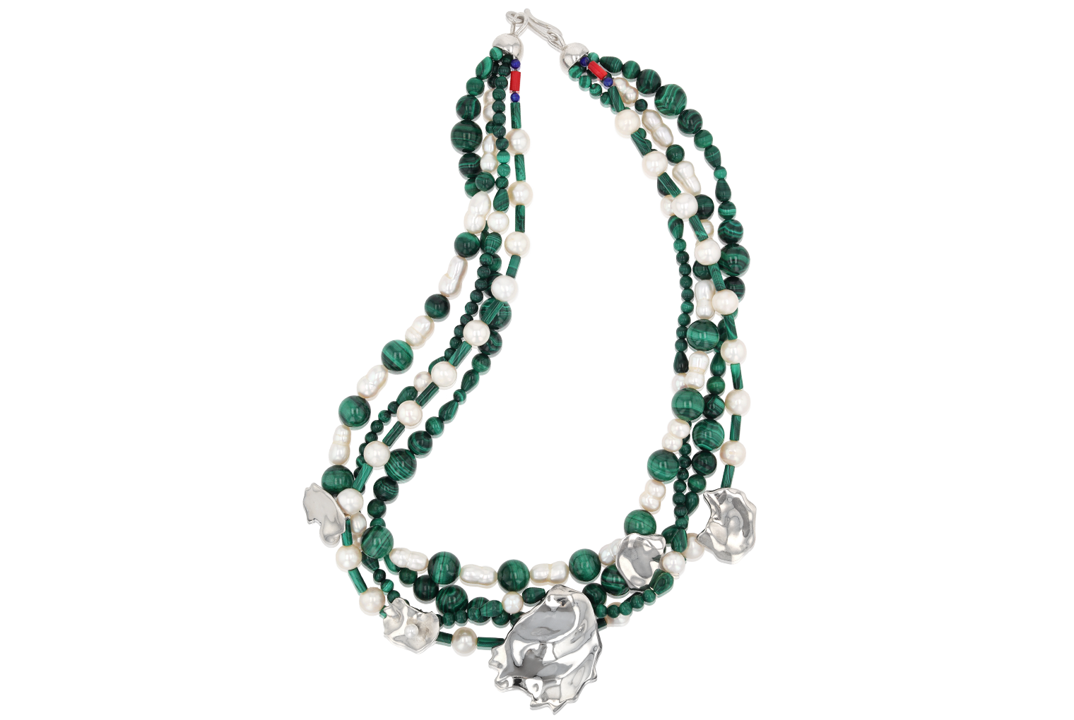 Oysters Rockefeller Necklace