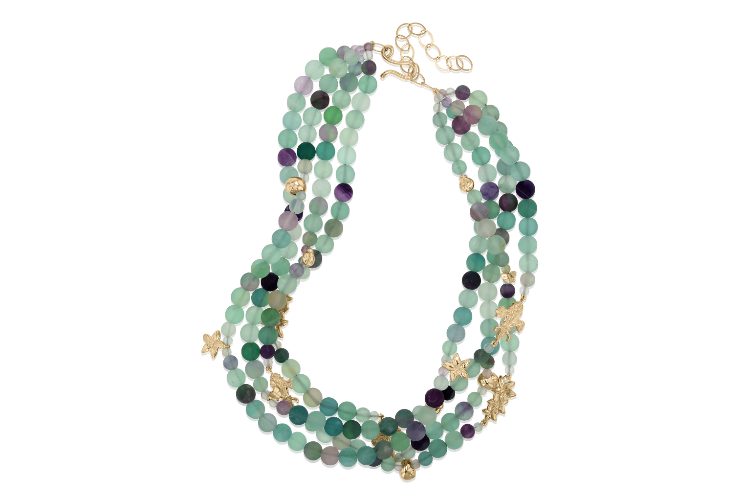 Garden Party Multi Strand Necklace