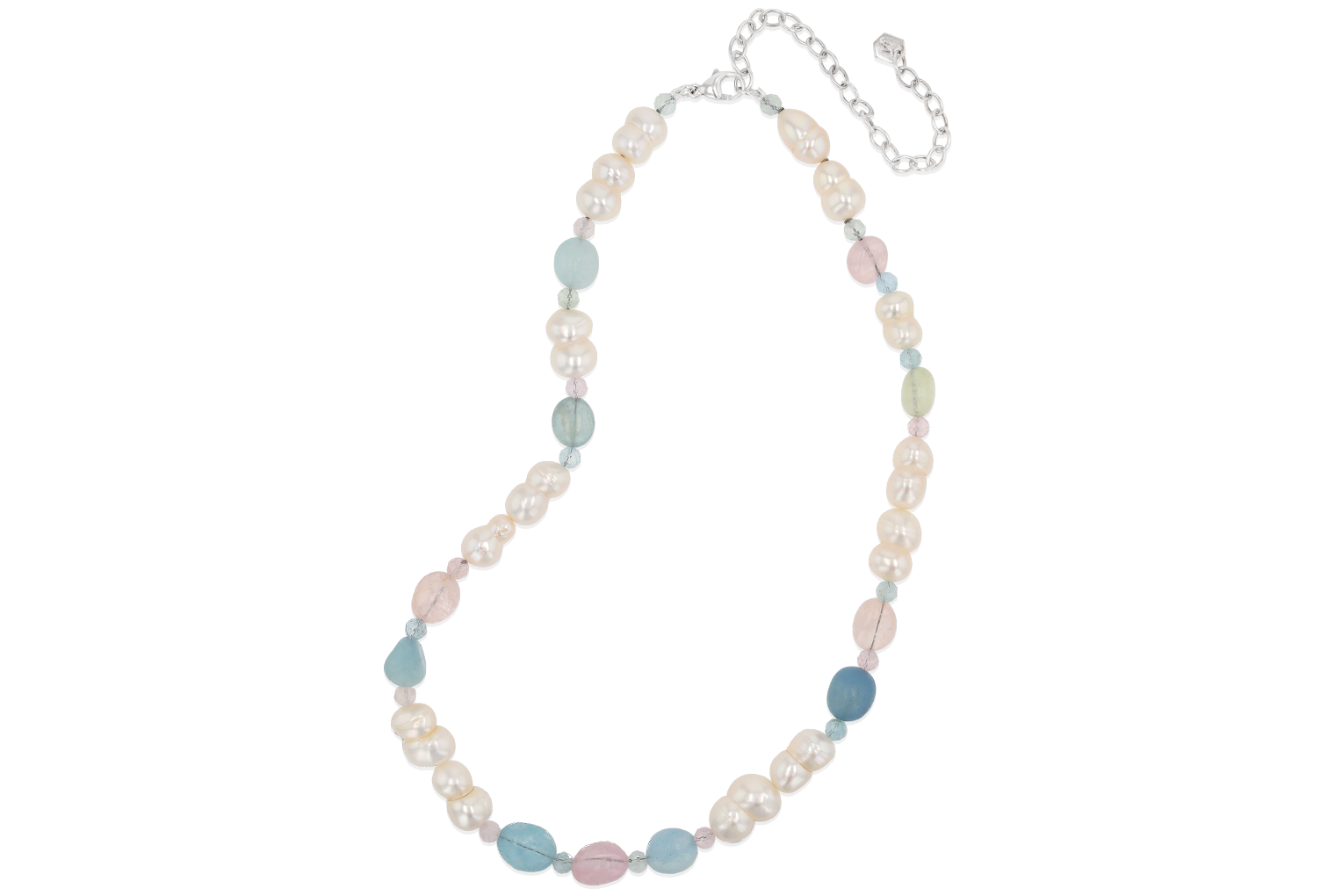 Wonderland Cotton Candy Pearl Necklace