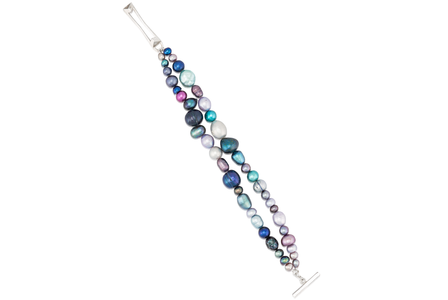 Pearl toggle bracelet sales