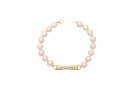 view04 thumbnail image for Neutral Ground Freshwater Pearl Diamond Bracelet