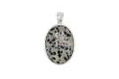 view01 thumbnail image for Pearl Enhancer Dalmatian Jasper Pendant