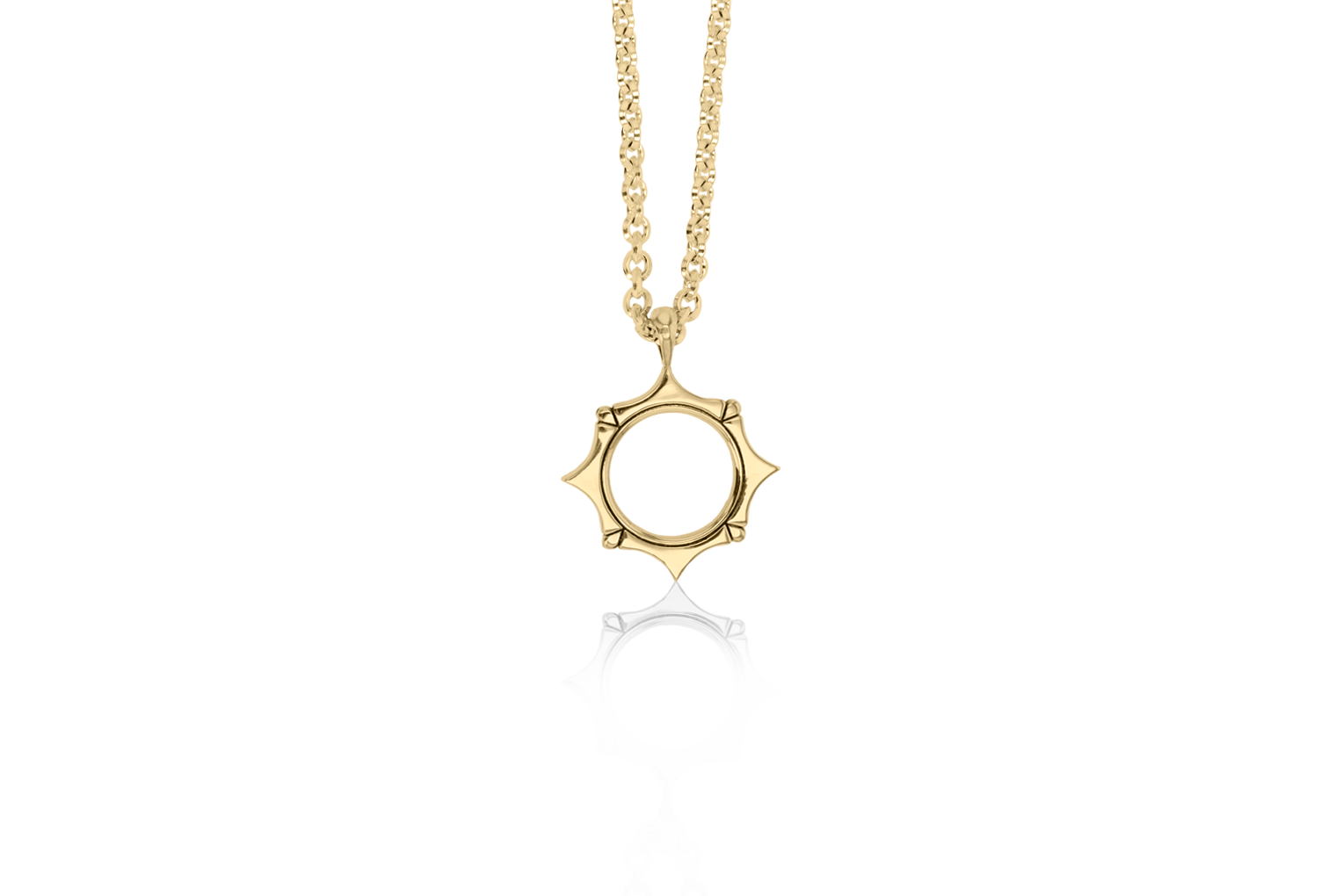 SOL Pendant 14K Gold