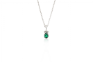 main thumbnail image for Ray Drop Emerald Pendant