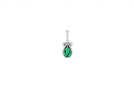 view02 thumbnail image for Ray Drop Emerald Pendant